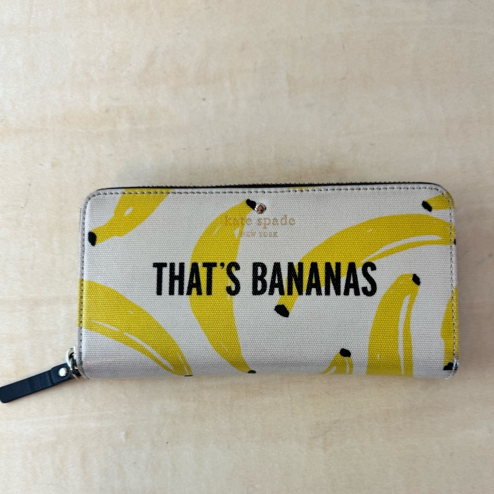 Kate Spade - That’s Bananas Long Zip Wallet